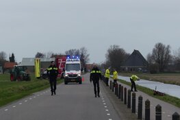 Weg in Schagerbrug afgezet na ernstig ongeval