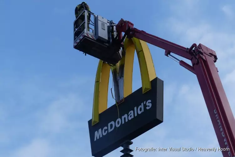 "Big M" raakt los, brandweer in actie
