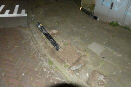 Veel schade bij eenzijdig ongeval Nijverheidsstraat