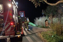 Brand in boerderij Burgerbrug