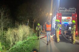 Brand in boerderij Burgerbrug