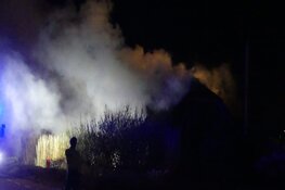 Grote brand in Callantsoog