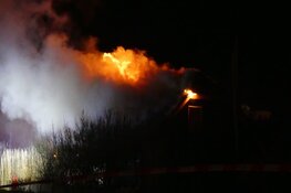 Grote brand in Callantsoog