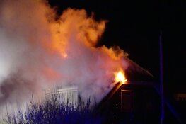 Grote brand in Callantsoog