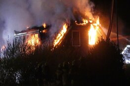 Grote brand in Callantsoog