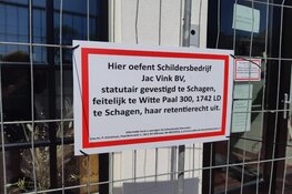 Schildersbedrijf past retentierecht toe op Hotel Marktstad