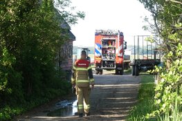 Politie merkt brand op in Callantsoog