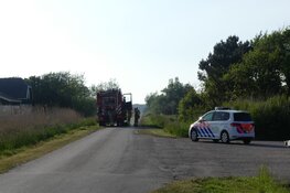 Politie merkt brand op in Callantsoog