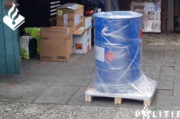 250 liter aceton aangetroffen