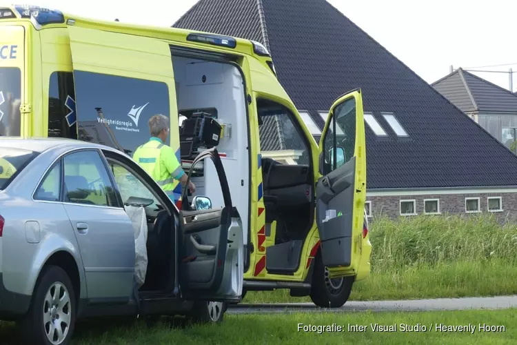 Botsing met twee auto&#39;s bij Oudesluis