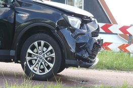 Botsing met twee auto's bij Oudesluis