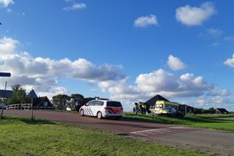 Botsing met twee auto's bij Oudesluis