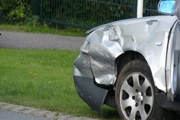 Botsing met twee auto's bij Oudesluis