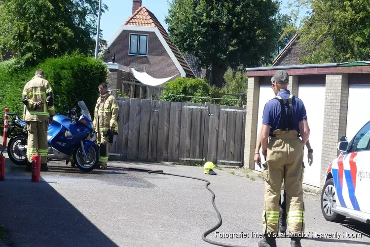 Motor oververhit in Schagerbrug