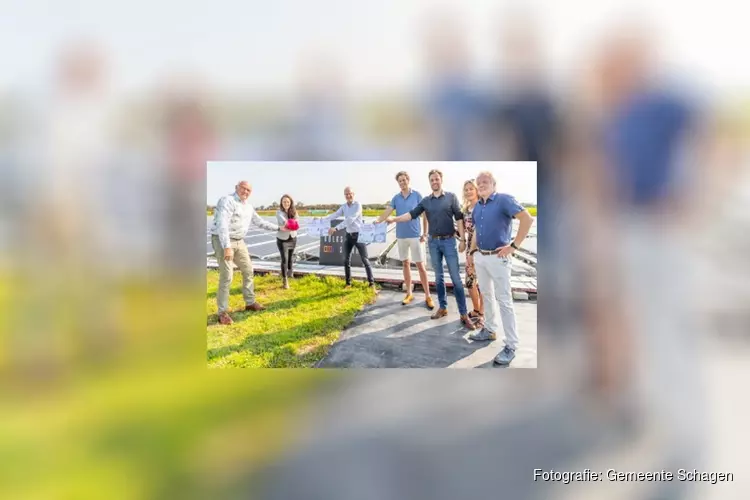 Eerste bijdrage ‘Fonds zonneparken Schagen’ tijdens feestelijke opening