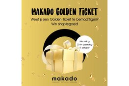 Golden Ticket Actie bij Makado Centrum Schagen