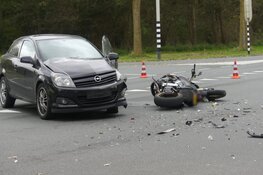 Motorrijder gewond bij ongeval op N245 in Schagen