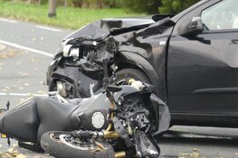 Motorrijder gewond bij ongeval op N245 in Schagen