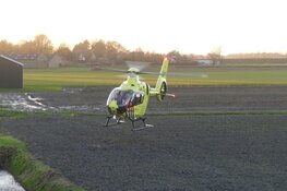 Drie gewonden bij ongeval tussen busje en tractor in Sint Maarten