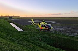 Drie gewonden bij ongeval tussen busje en tractor in Sint Maarten