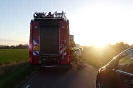 Drie gewonden bij ongeval tussen busje en tractor in Sint Maarten