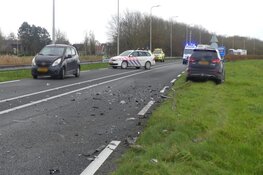 Frontale botsing op N9 bij &#39;t Zand