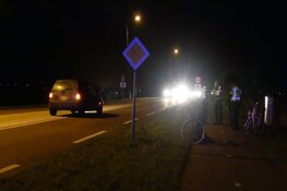 Fietser aangereden bij Barsingerhorn