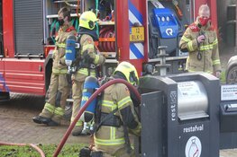 Containerbrandje Schagen snel onder controle