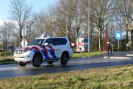 Kop-staartbotsing op N241 bij Schagen