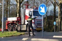 Kop-staartbotsing op N241 bij Schagen