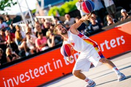 Sportieve BMX-, panna- en basketbalworkshops van profs