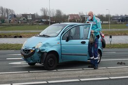 Botsing vlak voor brug in Schagerbrug