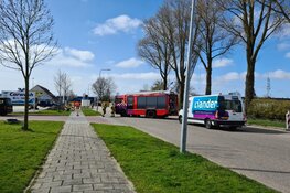 Gaslekkage aan de Witte Paal in Schagen