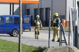 Gaslekkage aan de Witte Paal in Schagen