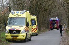 Grote brand in boerderij Oudesluis