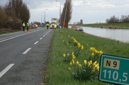 Ongeval met vrachtwagen op N9 bij Julianadorp door inhalende automobilist