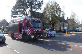 Kortsluiting in politieauto, brand voorkomen