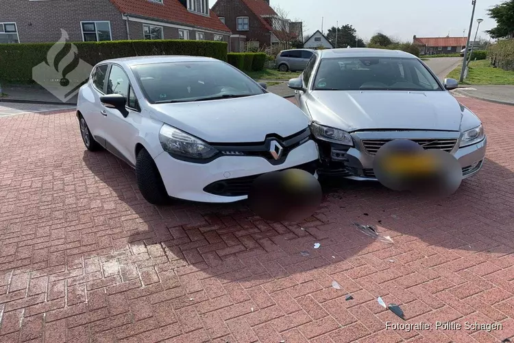 Botsing na voorrangsfout in Callantsoog