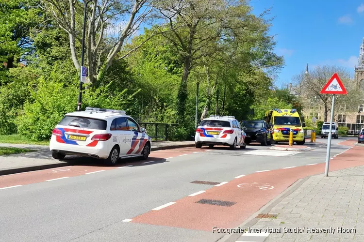 Fietsster komt met de schrik vrij bij ongeval Wilhelminalaan
