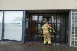 Brandje bij GGZ in Schagen, vermoedelijk aangestoken