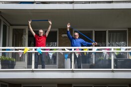 Wethouder Kruit doet mee aan Nationale Balkon Beweegdag