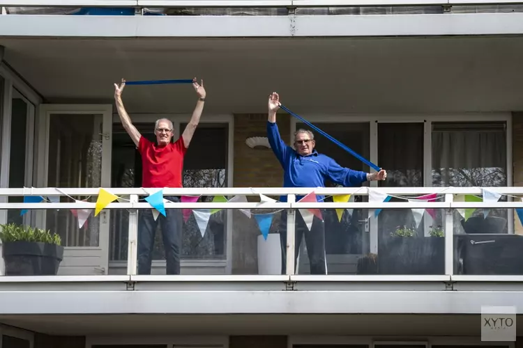 Wethouder Kruit doet mee aan Nationale Balkon Beweegdag
