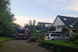 Brandweereenheid helpt bij wateroverlast in Schagen