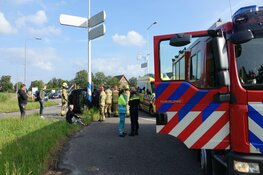 Twee auto&#39;s botsen in Nieuwe Niedorp
