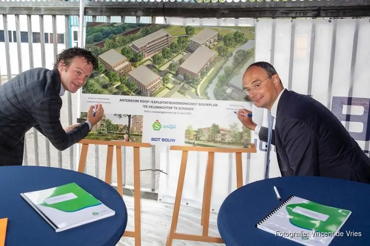 Eerste handtekeningen gezet voor project De Veldwachter in Schagen