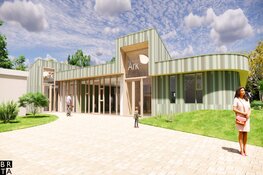 Kleurrijke eerste paal voor IKC De Ark