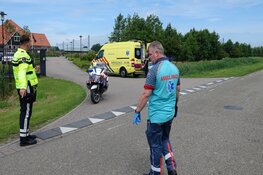 Fietsster aangereden door auto in Dirkshorn