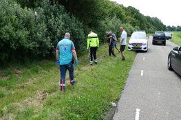 Fietsster aangereden door auto in Dirkshorn