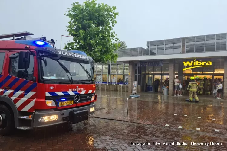 Extreme wateroverlast in Schagen
