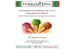Gelateria Elisa breidt uit. Vanaf nu ook op De Luwe Stek in Waarland